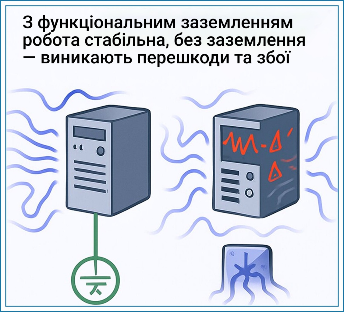 zazemlennia dlia elektroustanovok