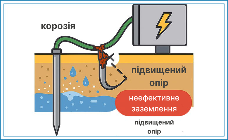 zazemlennia dlia elektroustanovok