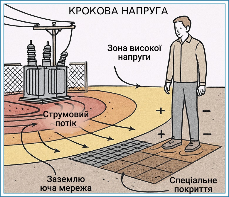 zazemlennia dlia elektroustanovok